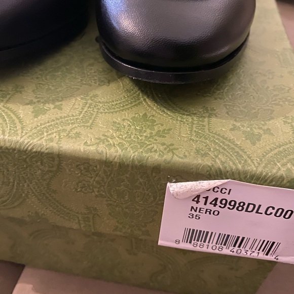 Gucci Brixton Leather Horsebit Loafers Size 35/5 *Floor sample* - Picture 10 of 14